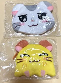 とっとこハム太郎 ふわふわフェイスポーチ　ガチャガチャ　セット