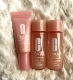 クリニークCLINIQUEモイスチャーサージグロウリファインセラムセット