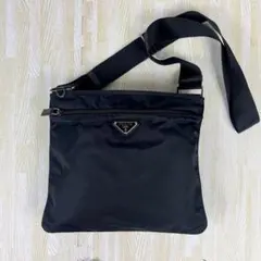 Prada プラダ サコッシュ ブラック ナイロン ショルダーバッグ 斜め掛け◎