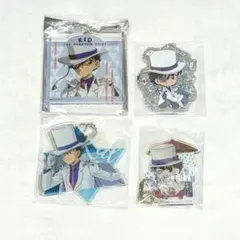 【名探偵コナン】キッド アクリルキーホルダー 4点セット