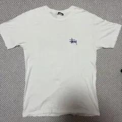 F*!様 STUSSY ステューシー バックプリント Tシャツ XL ホワイト STUSSY ステューシー Tシャツ XL ホワイト バックプリント - メルカリ