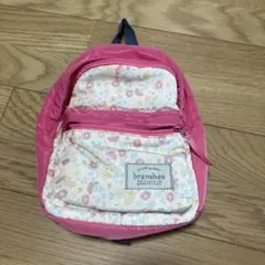 branshes 花柄バックパック ピンク