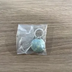 月齢蓄光めじるしマスコット　満月　青　ガチャ