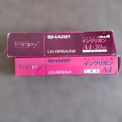 SHARP fappy インクリボン UX-NR5A4W UX-NR2A4　3本