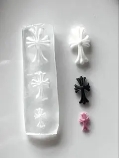 【即購入⭕️】クロス シリコンモールド D.nail クロム