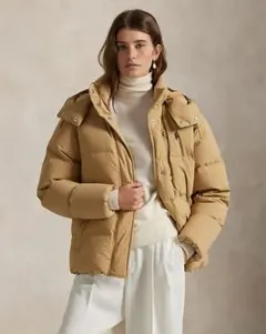 Polo Ralph Lauren キルテッド フーデッド ダウン ジャケット