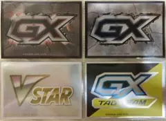 VSTAR / GX マーカー デッキシールド 4枚セット （メルカリ便）のサムネイル