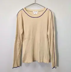 CIAOPANIC TYPY✨️アンチピリングラインニット　ベージュ