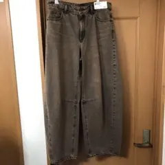 GU バレルレッグジーンズ