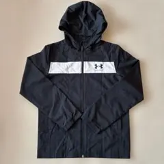 アンダーアーマー　 フード付きジャケット 黒　YXL 160