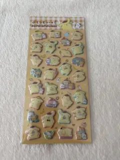 ぷくっとシール　ポムポムプリン　サンリオ