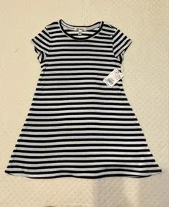 S1051 新品タグ付 BILLABONG ボーダーワンピース M140cm