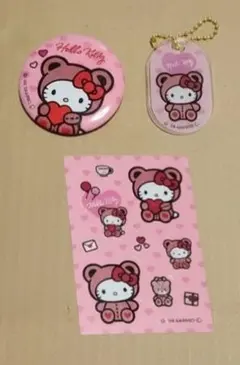 HELLO KITTY テディベア 3点セット