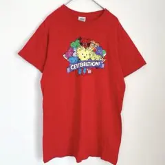 US古着 デルタ ハートチャレンジ Tシャツ 赤 Sのサムネイル