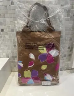 スターバックス 保冷クラフトペーパーショッパーS SAKURA2024