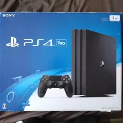 PS4 Pro 1TB Jet Black 本体