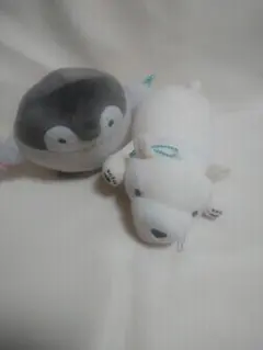 お口チャック白くま水族館　こうペイちゃんぬいぐるみ　こ443