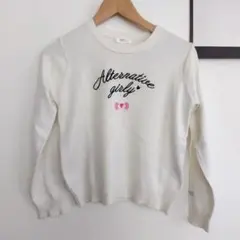 ALGY　アルジー　ガールズ　トップス　セーター　S 150cm