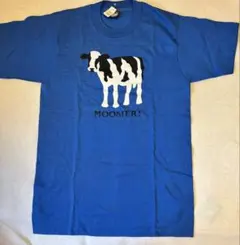 SCREEN STARS BEST USA製　牛プリントTシャツ Mサイズのサムネイル