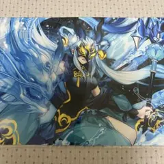 遊戯王ラッシュデュエル　竜水の巫女　プレイマット プレイマット『竜水の神子』【-】{-}《プレイマット》