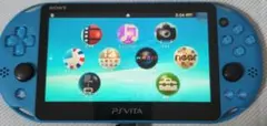 PS Vita 2000 Aqua Blue 本体