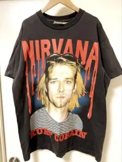 NIRVANA Kurt Cobain Tシャツ Lサイズ