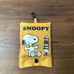 スヌーピー折りたたみエコバッグ