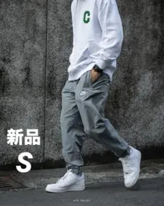 ナイキ NIKE ジョガーパンツ S グレー ウーブン トラックパンツ 新品