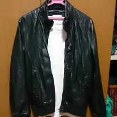 WEGO フェイクレザージャケット