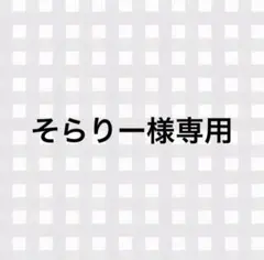そらりー様専用ページ