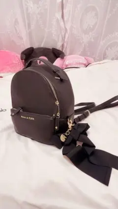 Maison de FLEUR ブラック　リュック　Mサイズ