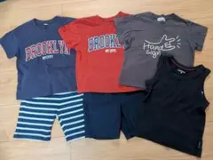 男の子　90cm 95cm　まとめ売り　tシャツ　半ズボン