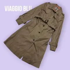 Viaggio Blu ベージュ ロング トレンチコート サイズ1 S-1057のサムネイル