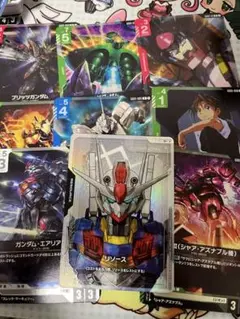 ガンダムカードゲーム リソース ガンダムエアリアル C+ 1枚　パラレル