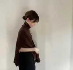 maison celon 2way sleeve knit