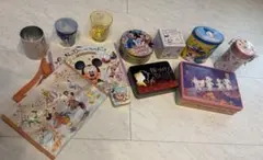 ディズニーリゾートお菓子缶7点　ショッピングバック2点　セット