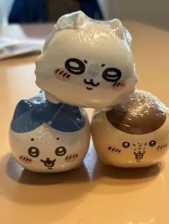 ちいかわ　貯金箱　ハチワレ　モモンガ　くりまんじゅう