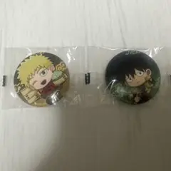 モブサイコ100 Ⅲ カプセル缶バッジ　チャイナver. 花沢＆律