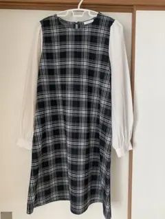 C.O.L.Z.A チェック柄 長袖ワンピース Mサイズ