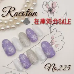 ♣️【No,225】«在庫処分SALE»ネイルチップ