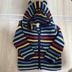 baby GAP ストライプ カーディガン 18-24ヶ月