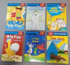 STEP INTO READING:level 1絵本セット6冊
