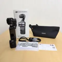 【美品】DJI OSMO POCKET 4 保護ガラスフィルム付き