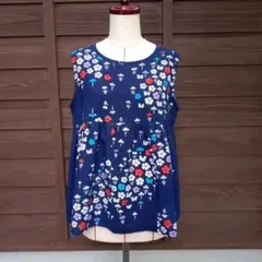 着物浴衣リメイク456 ノースリーブキャミソール チュニック ふんわりギャザー