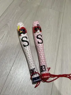 ヤクルトスワローズ　メガホン ハート模様