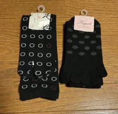 ソックス 23-25cm2足