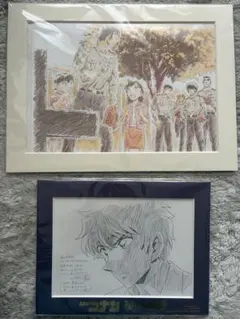 名探偵コナン ハロウィンの花嫁 複製原画 松田 陣平 萩原 研二 セット