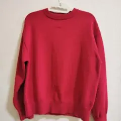 赤色ニットセーター Mサイズ