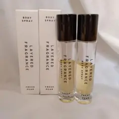 LAYERED FRAGRANCE　レイヤードフレグランス フレッシュペア 2本のサムネイル