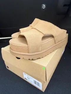 値下げ！UGG Goldenstar Hi Cutout Slide サンダル